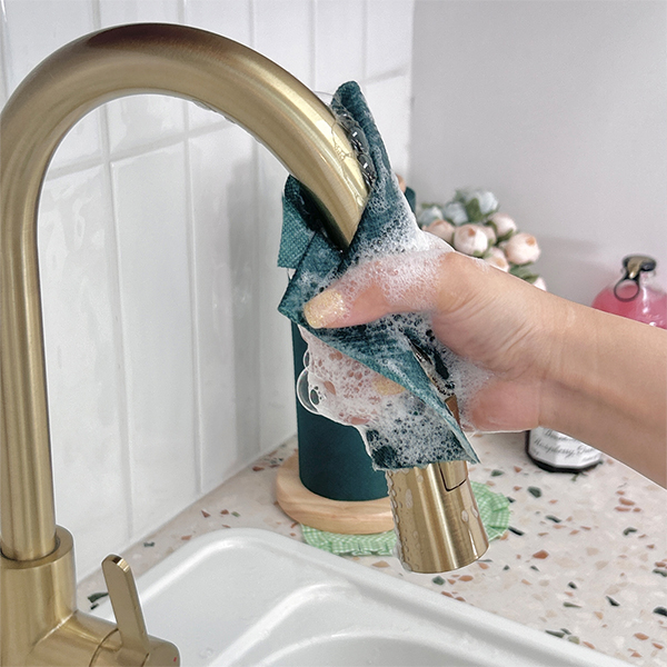 1장씩 뜯어 쓰는 1회용 수세미 1장 팡팡(180매/ 3롤)