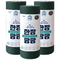 1장씩 뜯어 쓰는 1회용 수세미 1장 팡팡(180매/ 3롤)